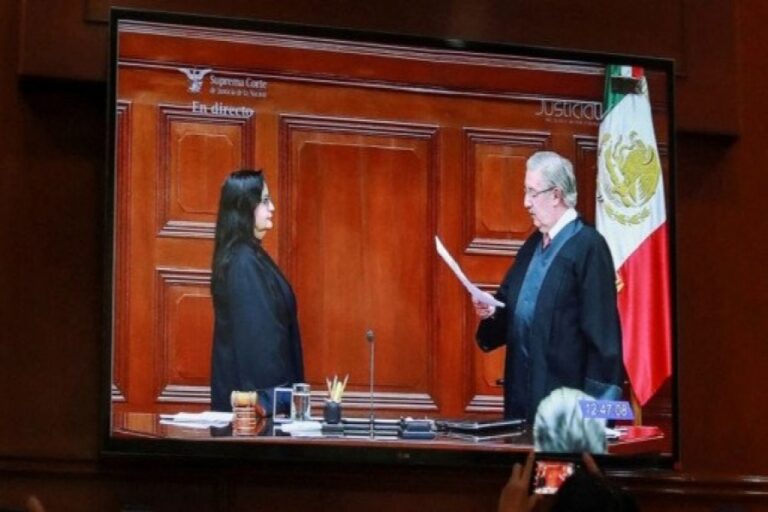 1st female chief justice of Mexico’s